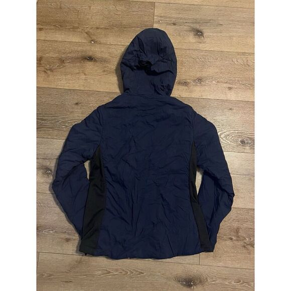 Flylow Womens Blue Full Zip Prima Loft Hooded Outdoor Jacket Size Medium - Picture 2 of 3